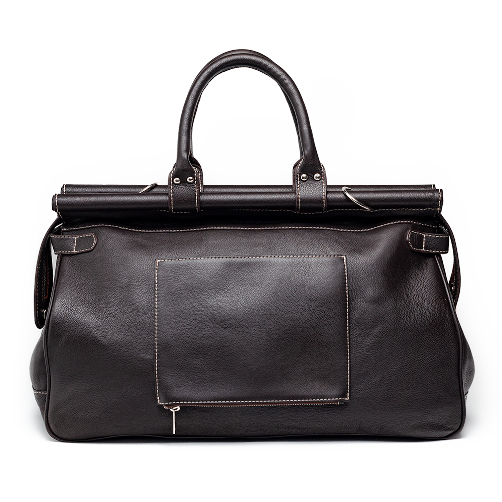 The Compostela Bag in Espresso — J.L. Rocha Collections
